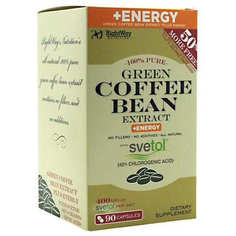 Green Coffee Bean Extract + Energy, 90 Capsules