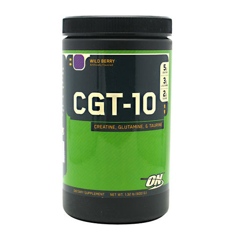 CGT-10, Creatine Glutamine and Taurine, Wild Berry