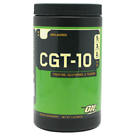 CGT-10, Creatine Glutamine and Taurine, Unflavored