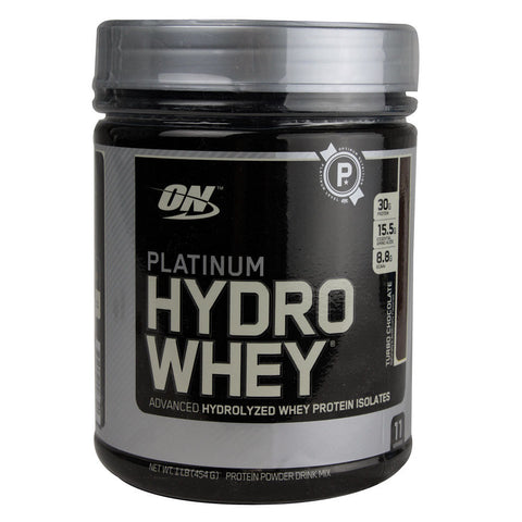 Optimum Platinum Hydrowhey - 1 Lb. - Turbo Chocolate