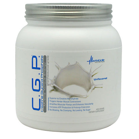 C.G.P. (Creatine Glycerol Phosphate) 400 gm Unflavored