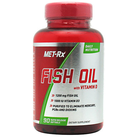 Fish Oil & Vitamin D, 90 Tablets