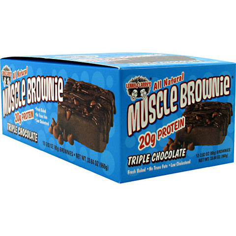 Muscle Brownies, Triple Chocolate