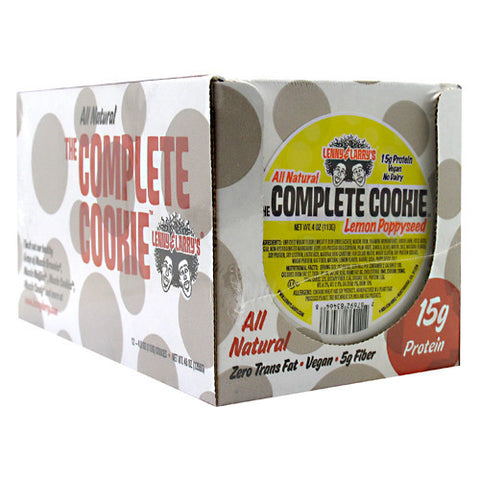 All-Natural Complete Cookie, Lemon Poppyseed