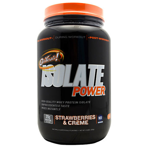 Isolate Power, Strawberries & Creme