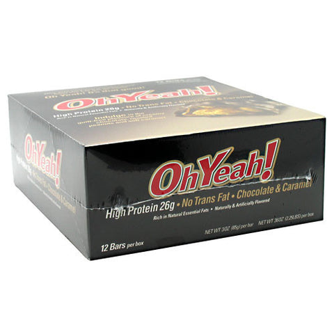 Oh Yeah! Bars 12-3oz. Chocolate & Caramel