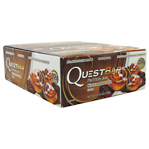 Quest Natural Protein Bar, Cinnamon Roll
