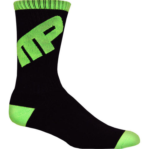 Crew Socks One Size Fits Most Black/Green