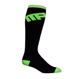 Knee Socks One Size Fits Most Black/Green