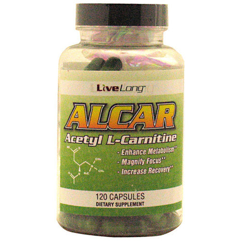 Alcar Acetyl L-Carnitine, 120 Capsules