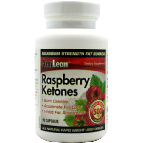 Amilean Raspberry Ketones, 90 Capsules