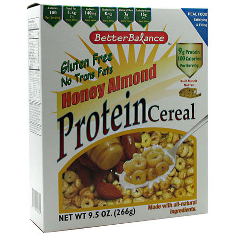 Better Balance Protein Cereal Honey Almond 6/9.5oz Boxes