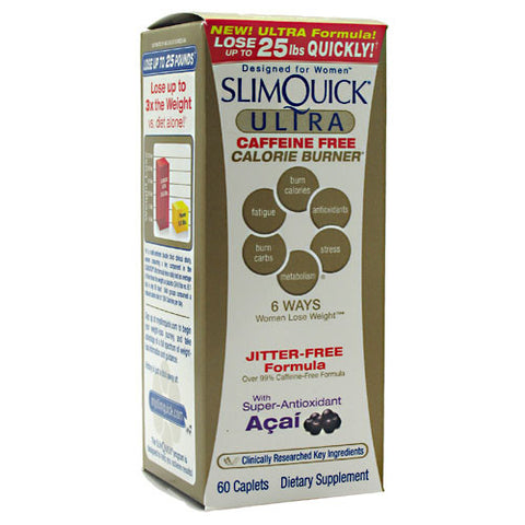 Slimquick Ultra Fat Burner, 60 Caplets