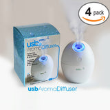 Usb Aroma Diffuser Aromatherapy Mister 4 Pack