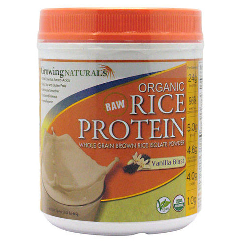 Organic Rice Protein, Vanilla Blast