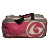 Prodigy 300 Varsity Duffel Bag Pink/Grey/White