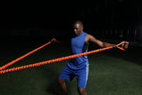 Stroops 48" Slastix Power Band w/ Orange Sleeve & Handles -Very Light Resistance
