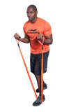Stroops 48" Slastix Power Band w/ Orange Sleeve & Handles - Light Resistance