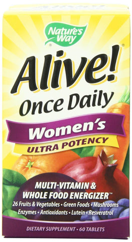 Alive Once Daily Women's 60 Tablets