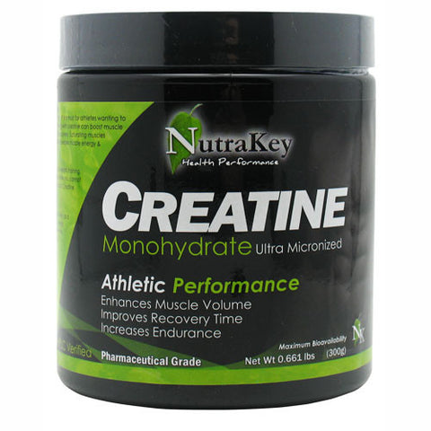 Creapure Creatine Monohydrate, Unflavored 300g