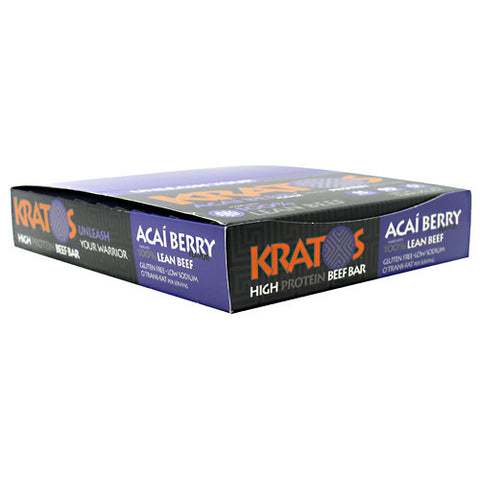 Kratos Protein Beef Bar, Acai Berry
