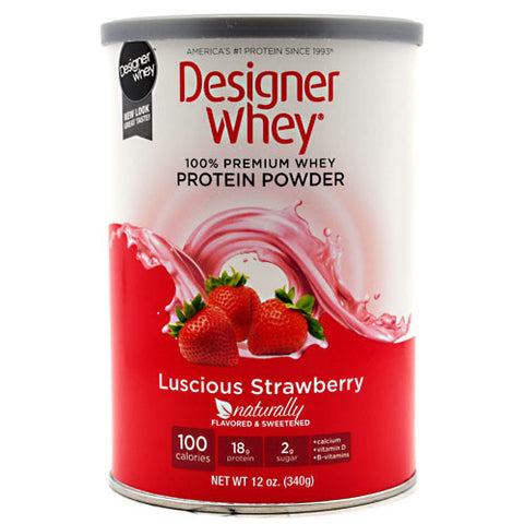 Designer Whey, Luscious Strawberry