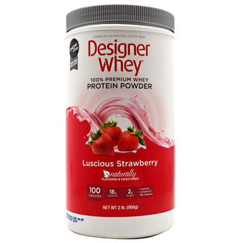 Designer Whey, Luscious Strawberry