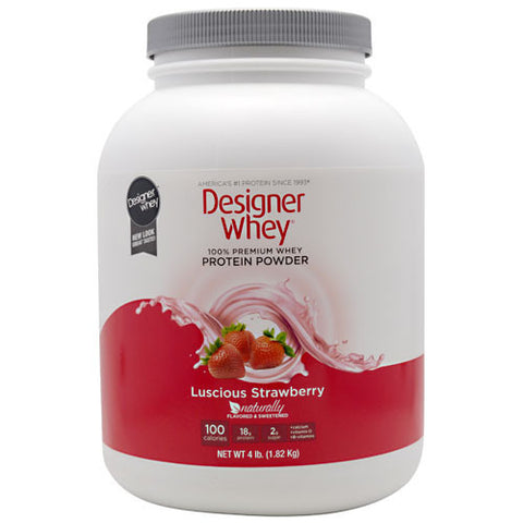 Designer Whey, Luscious Strawberry
