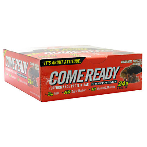 Come Ready Bars, Caramel Pretzel Crunch