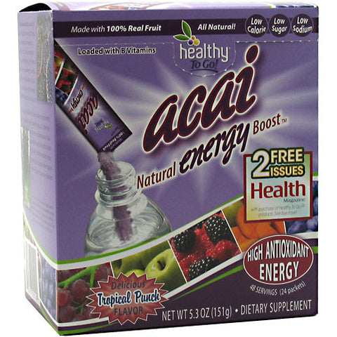 Acai Natural Energy Boost, Tropical Punch