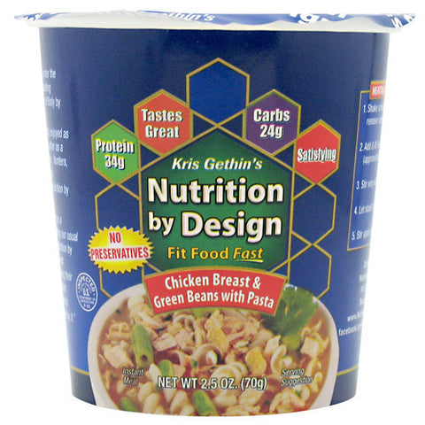 Fit Meal, Chicken Breast & Green Beans with Pasta 2.5oz