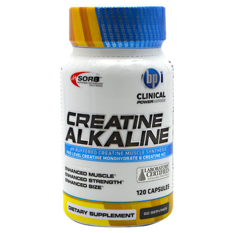 Creatine Alkaline, 120 Capsules