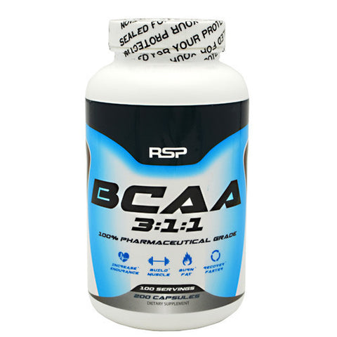 BCAA 3:1:1, 200 Capsules