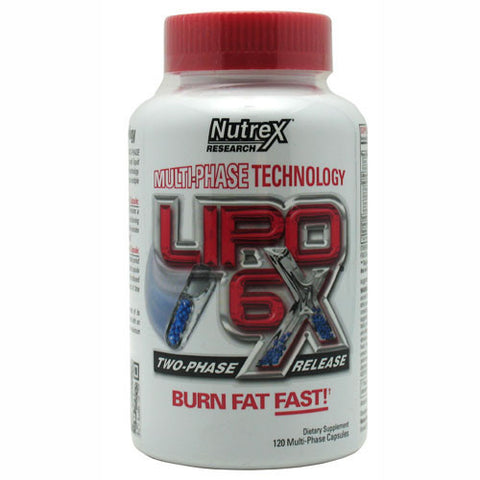 Lipo-6X, 120 Multi-Phase Capsules