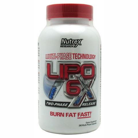 Lipo-6X, 240 Multi-Phase Capsules