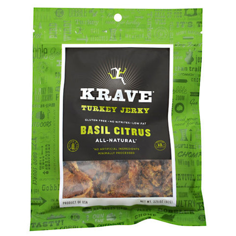 Turkey Jerky, Basil Citrus