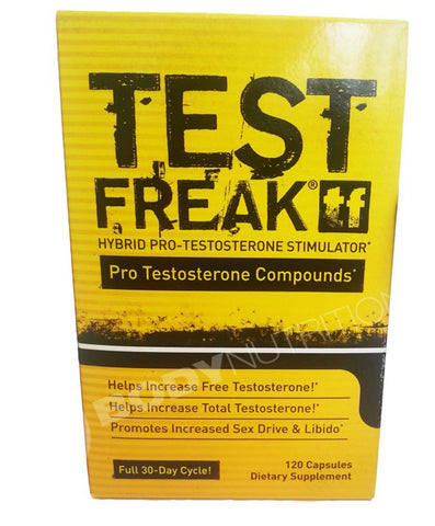 Test Freak Pro-Testosterone Stimulator 120 Capsules