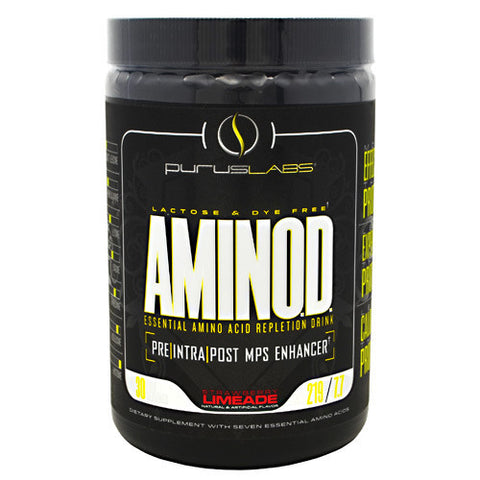 Aminod Energy-Drink, Strawberry Limeade, 225 Gram