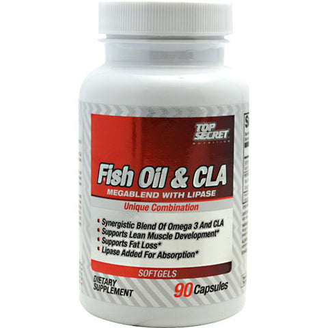 Fish Oil & CLA, 90 Capsules