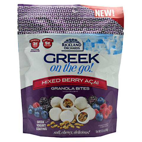Greek On-The-Go, Mixed Berry Acai Granola Bites