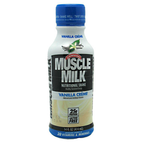 Muscle Milk RTD, Vanilla Creme 12/14oz