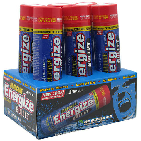 Hardcore Energize Bullet, Blue Raspberry Rage