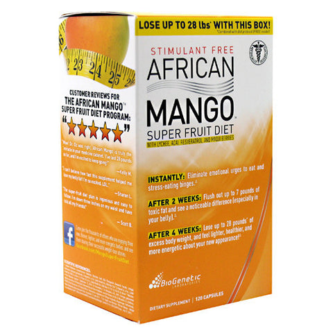 African Mango Super Fruit Diet, 120 Capsules