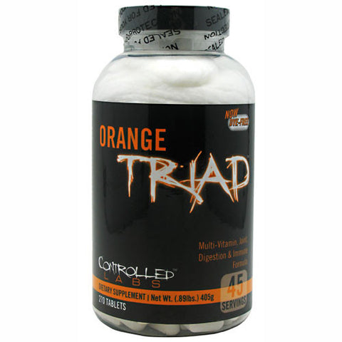 Orange Triad, Tablets, Muti-Vitamin, Joint, Digestion & Immune Formula, Dietary Supplement