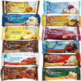 Apple Pie, PeanutButter & Jelly, PeanutButter Supreme, Lemon Cream Pie, Mixed Berry Bliss, Coconut Cashew, Banana Nut Muffin, Strawberry Cheesecake, Chocolate Brownie, Cinnamon Roll, Vanilla Almond Crunch, Chocolate PeanutButter